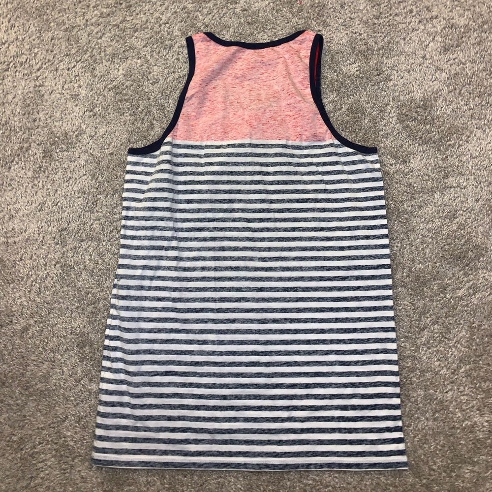 Fifth Sun Red & Gray Striped Tank top size S - Picture 6 of 6